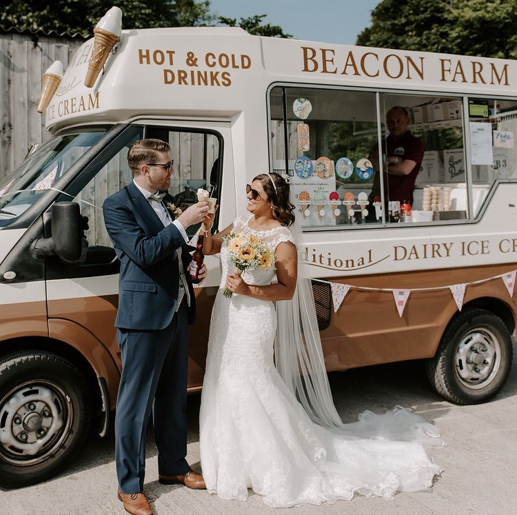 Ice Cream Van Hire for Weddings | Beacon Farm Ice Cream